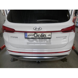 K050C GALIA Полностью оцинкованный фаркоп на Kia Sorento MQ4 2020-, Hyundai Santa Fe 2020-2023. Тип шара: C (горизонтальный съемный). Невидимый вырез бампера. Нагрузки: 