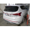 K050C GALIA Полностью оцинкованный фаркоп на Kia Sorento MQ4 2020-, Hyundai Santa Fe 2020-2023. Тип шара: C (горизонтальный съемный). Невидимый вырез бампера. Нагрузки: 2600/120 кг, масса фаркопа 18,35 кг