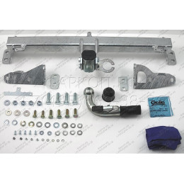 K050C GALIA Полностью оцинкованный фаркоп на Kia Sorento MQ4 2020-, Hyundai Santa Fe 2020-2023. Тип шара: C (горизонтальный съемный). Невидимый вырез бампера. Нагрузки: 
