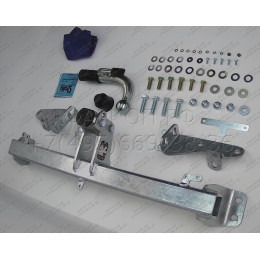 K050C GALIA Полностью оцинкованный фаркоп на Kia Sorento MQ4 2020-, Hyundai Santa Fe 2020-2023. Тип шара: C (горизонтальный съемный). Невидимый вырез бампера. Нагрузки: 