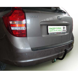 K106-A Лидер-плюс ТСУ для Kia Ceed универсал 2007-2013 без снятия и выреза бампера. Нагрузки: 1300/75 кг, масса фаркопа 16,66 кг (без электрики в комплекте)