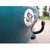 M015C GALIA Полностью оцинкованный фаркоп на Mazda 626 GE седан/хетчбек 1992-1997. Тип шара: C (горизонтальный съемный). Установка без снятия и выреза бампера. Нагрузки: 1700/75 кг, масса фаркопа 16,1 кг