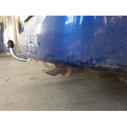 M020A GALIA Полностью оцинкованный фаркоп на Mazda Premacy 1999-2004. Тип шара: A. Без выреза бампера. Нагрузки: 1400/75 кг, масса фаркопа 17,75 кг