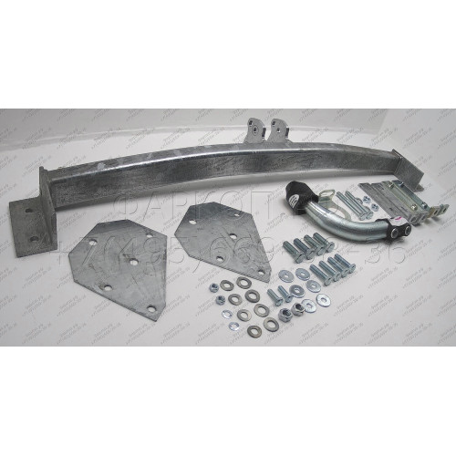 M020A GALIA Полностью оцинкованный фаркоп на Mazda Premacy 1999-2004. Тип шара: A. Без выреза бампера. Нагрузки: 1400/75 кг, масса фаркопа 17,75 кг