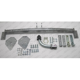 M020A GALIA Полностью оцинкованный фаркоп на Mazda Premacy 1999-2004. Тип шара: A. Без выреза бампера. Нагрузки: 1400/75 кг, масса фаркопа 17,75 кг
