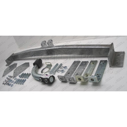 M020A GALIA Полностью оцинкованный фаркоп на Mazda Premacy 1999-2004. Тип шара: A. Без выреза бампера. Нагрузки: 1400/75 кг, масса фаркопа 17,75 кг