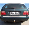 M027C GALIA Полностью оцинкованный фаркоп на Mercedes E-Class s210 универсал 1996-2003. Тип шара: C (горизонтальный съемный). Без выреза бампера. Нагрузки: 2200/75 кг, масса фаркопа 23,36 кг