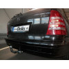 M097C GALIA Полностью оцинкованный фаркоп на Mercedes C-Class w203 седан / s203 универсал 2000-2007, Mercedes CLK-Class 2002-2009. Особенности: для нестандартного бампера требуется большой вырез. Подрозетник убирается за бампер. Тип шара: C (горизонтальны