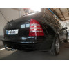 M097C GALIA Полностью оцинкованный фаркоп на Mercedes C-Class w203 седан / s203 универсал 2000-2007, Mercedes CLK-Class 2002-2009. Особенности: для нестандартного бампера требуется большой вырез. Подрозетник убирается за бампер. Тип шара: C (горизонтальны