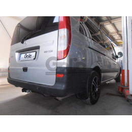M108A GALIA Полностью оцинкованный фаркоп на Mercedes V-Class w447 2014-, Mercedes Vito w639 2003-2014, w447 2014-, Mercedes Viano w639 2003-2014. Особенности: задний привод, после 07/2010- необ