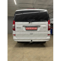M108A GALIA Полностью оцинкованный фаркоп на Mercedes V-Class w447 2014-, Mercedes Vito w639 2003-2014, w447 2014-, Mercedes Viano w639 2003-2014. Особенности: задний привод, после 07/2010- необ