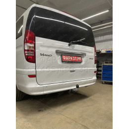 M108A GALIA Полностью оцинкованный фаркоп на Mercedes V-Class w447 2014-, Mercedes Vito w639 2003-2014, w447 2014-, Mercedes Viano w639 2003-2014. Особенности: задний привод, после 07/2010- необ