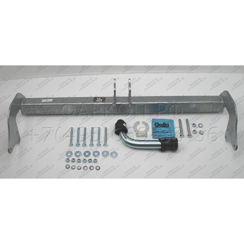 M108A GALIA Полностью оцинкованный фаркоп на Mercedes V-Class w447 2014-, Mercedes Vito w639 2003-2014, w447 2014-, Mercedes Viano w639 2003-2014. Особенности: задний привод, после 07/2010- необходима большая подрезка бампера. Тип шара: A. Невидимый вырез