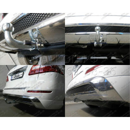 M115C GALIA Полностью оцинкованный фаркоп на Mercedes GLS-Class x166 2016-2019, Mercedes GLE-Class w166 2015-2019, Mercedes GLE-Class Coupe c292 2015-2019, Mercedes M-Class w164 2005-2012, w166 2012-2015, Mercedes GL-Class x16