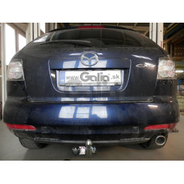 M130A GALIA Полностью оцинкованный фаркоп на Mazda CX-7 2006-2013. Тип шара: A. Невидимый вырез бампера. Нагрузки: 2000/100 кг, масса фаркопа 16,92 кг