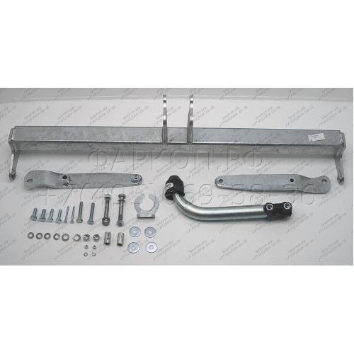 M130A GALIA Полностью оцинкованный фаркоп на Mazda CX-7 2006-2013. Тип шара: A. Невидимый вырез бампера. Нагрузки: 2000/100 кг, масса фаркопа 16,92 кг