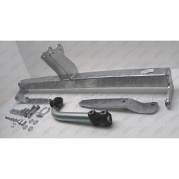 M130A GALIA Полностью оцинкованный фаркоп на Mazda CX-7 2006-2013. Тип шара: A. Невидимый вырез бампера. Нагрузки: 2000/100 кг, масса фаркопа 16,92 кг