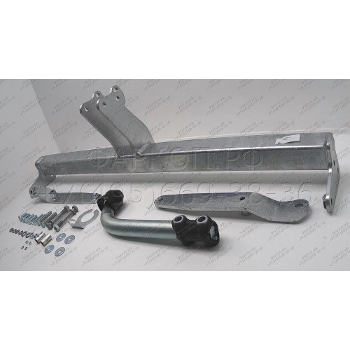 M130A GALIA Полностью оцинкованный фаркоп на Mazda CX-7 2006-2013. Тип шара: A. Невидимый вырез бампера. Нагрузки: 2000/100 кг, масса фаркопа 16,92 кг
