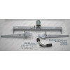 M138C GALIA Полностью оцинкованный фаркоп на Mercedes E-Class w212 седан, кроме AMG 2009-2016. Подрозетник убирается за бампер. Тип шара: C (горизонтальный съемный). Без выреза бампера. Нагрузки: 2200/100 кг, масса фаркопа 20,37 кг