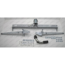 M138C GALIA Полностью оцинкованный фаркоп на Mercedes E-Class w212 седан, кроме AMG 2009-2016. Подрозетник убирается за бампер. Тип шара: C (горизонтальный съемн