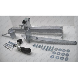 M138C GALIA Полностью оцинкованный фаркоп на Mercedes E-Class w212 седан, кроме AMG 2009-2016. Подрозетник убирается за бампер. Тип шара: C (горизонтальный съемн