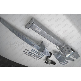 M138C GALIA Полностью оцинкованный фаркоп на Mercedes E-Class w212 седан, кроме AMG 2009-2016. Подрозетник убирается за бампер. Тип шара: C (горизонтальный съемн