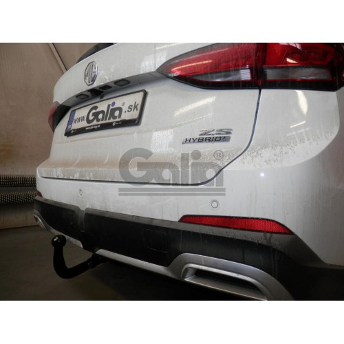 M152C GALIA Полностью оцинкованный фаркоп на MG ZS 2024-, MG ZS Hybrid+ 2024-. Тип шара: C (горизонтальный съемный). Установка без выреза бампера. Нагрузки: 1000/60 кг, масса фаркопа 16,42 кг