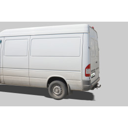 M201-F Лидер-плюс ТСУ для Mercedes Sprinter Classic (909, база 3,5 без ступеньки) 2013-2020 без снятия и выреза бампера. Тип шара: F. Нагрузки: 2000/100 кг, масса фаркопа 1