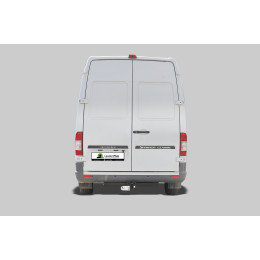 M201-F Лидер-плюс ТСУ для Mercedes Sprinter Classic (909, база 3,5 без ступеньки) 2013-2020 без снятия и выреза бампера. Тип шара: F. Нагрузки: 2000/100 кг, масса фаркопа 1