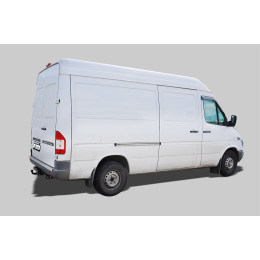 M201-F Лидер-плюс ТСУ для Mercedes Sprinter Classic (909, база 3,5 без ступеньки) 2013-2020 без снятия и выреза бампера. Тип шара: F. Нагрузки: 2000/100 кг, масса фаркопа 1