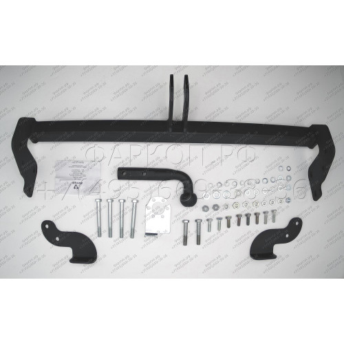 MI 23 AVTOS Фаркоп на Mitsubishi ASX 2010-2022, Citroen C4 Aircross 2012-2016, Peugeot 4008 2012-2016. Необходима подрезка бампера. Тип шара: A. Нагрузки: 1250/75 кг, масса фаркопа 20 кг (без электрики в комплекте)