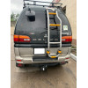 H.M17.A HALTY Фаркоп на Mitsubishi Delica 4 поколение 1994-2007 (кроме PF8W super exceed crystal lite roof long) без подрезки бампера. Тип шара: A. Нагрузки: 750/75 кг, масса фаркопа 20,8 кг
