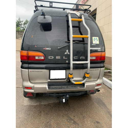 H.M17.A HALTY Фаркоп на Mitsubishi Delica 4 поколение 1994-2007 (кроме PF8W super exceed crystal lite roof long) без подрезки бампера. Тип шара: A. Нагрузки: 750/75 кг, масса фаркопа 20,8 кг