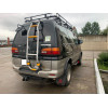 H.M17.A HALTY Фаркоп на Mitsubishi Delica 4 поколение 1994-2007 (кроме PF8W super exceed crystal lite roof long) без подрезки бампера. Тип шара: A. Нагрузки: 750/75 кг, масса фаркопа 20,8 кг