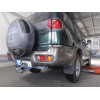 N027C GALIA Полностью оцинкованный фаркоп на Ford Maverick 1993-2000, Nissan Terrano 1993-2002. Тип шара: C (горизонтальный съемный). Установка без снятия и выреза бампера. Нагрузки: 3000/120 кг, масса фаркопа 18,1 кг