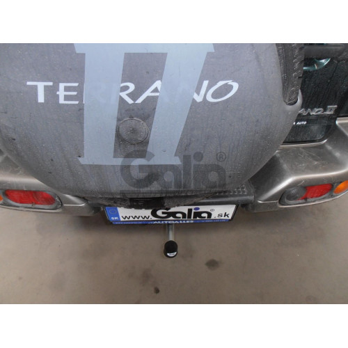 N027C GALIA Полностью оцинкованный фаркоп на Ford Maverick 1993-2000, Nissan Terrano 1993-2002. Тип шара: C (горизонтальный съемный). Установка без снятия и выреза бампера. Нагрузки: 3000/120 кг, масса фаркопа 18,1 кг