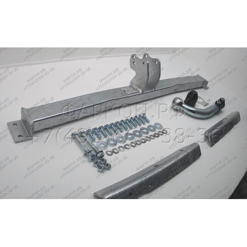 N044A GALIA Полностью оцинкованный фаркоп на Nissan Micra K12 2003-2010. Тип шара: A. Невидимый вырез бампера. Нагрузки: 1150/75 кг, масса фаркопа 14,01 кг