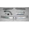 N044A GALIA Полностью оцинкованный фаркоп на Nissan Micra K12 2003-2010. Тип шара: A. Невидимый вырез бампера. Нагрузки: 1150/75 кг, масса фаркопа 14,01 кг