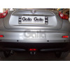 N053A GALIA Полностью оцинкованный фаркоп на Nissan Juke 2WD 2011-2019. Подрозетник убирается за бампер. Шар перекрывает противотуманную фару. Тип шара: A. Невидимый вырез бампера. Нагрузки: 1400/75 кг, масса фаркопа 17,07 кг