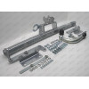 N053A GALIA Полностью оцинкованный фаркоп на Nissan Juke 2WD 2011-2019. Подрозетник убирается за бампер. Шар перекрывает противотуманную фару. Тип шара: A. Невидимый вырез бампера. Нагрузки: 1400/75 кг, масса фаркопа 17,07 кг