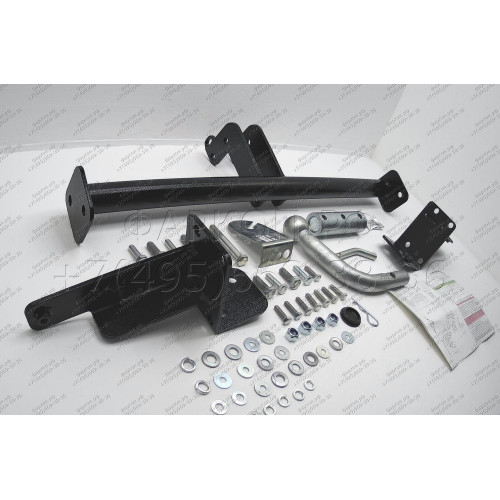 N110-BA TAVIALS ТСУ для Nissan Almera Classic седан 2006-2012. Требуется подрезка бампера. Тип шара: C (оцинкованный, съемный). Нагрузки: 1000/75 кг, масса фаркопа 14,8 кг (без электрики в комплекте)