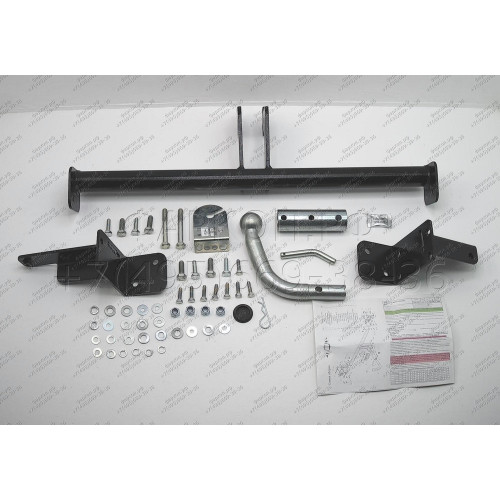 N110-BA TAVIALS ТСУ для Nissan Almera Classic седан 2006-2012. Требуется подрезка бампера. Тип шара: C (оцинкованный, съемный). Нагрузки: 1000/75 кг, масса фаркопа 14,8 кг (без электрики в комплекте)
