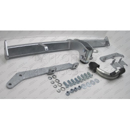 O050C GALIA Полностью оцинкованный фаркоп на Opel Astra H универсал 2004-2009. Подрозетник убирается за бампер. Тип шара: C (горизонтальный съемный). Без вы