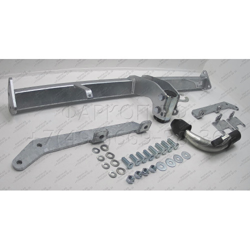 O050C GALIA Полностью оцинкованный фаркоп на Opel Astra H универсал 2004-2009. Подрозетник убирается за бампер. Тип шара: C (горизонтальный съемный). Без выреза бампера. Нагрузки: 1650/75 кг, масса фаркопа 17,87 кг