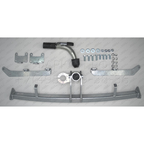 O050C GALIA Полностью оцинкованный фаркоп на Opel Astra H универсал 2004-2009. Подрозетник убирается за бампер. Тип шара: C (горизонтальный съемный). Без выреза бампера. Нагрузки: 1650/75 кг, масса фаркопа 17,87 кг