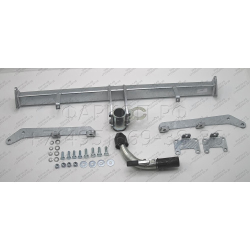 O050C GALIA Полностью оцинкованный фаркоп на Opel Astra H универсал 2004-2009. Подрозетник убирается за бампер. Тип шара: C (горизонтальный съемный). Без выреза бампера. Нагрузки: 1650/75 кг, масса фаркопа 17,87 кг