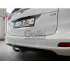 O062C GALIA Полностью оцинкованный фаркоп на Opel Zafira Tourer C 2012-2019. Подрозетник убирается за бампер. Тип шара: C (горизонтальный съемный). Невидимый вырез бампера. Нагрузки: 1700/75 кг, масса фаркопа 19,57 кг