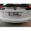 O062C GALIA Полностью оцинкованный фаркоп на Opel Zafira Tourer C 2012-2019. Подрозетник убирается за бампер. Тип шара: C (горизонтальный съемный). Невидимый вырез бампера. Нагрузки: 1700/75 кг, масса фаркопа 19,57 кг