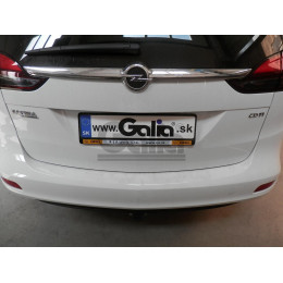 O062C GALIA Полностью оцинкованный фаркоп на Opel Zafira Tourer C 2012-2019. Подрозетник убирается за бампер. Тип шара: C (горизонтальный съемный). Невидимый в