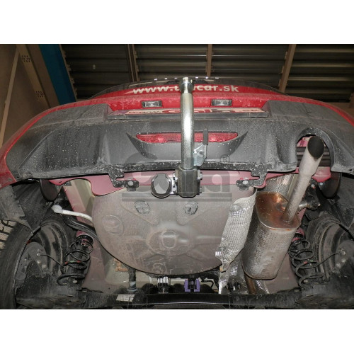 O072A GALIA Полностью оцинкованный фаркоп на Opel Corsa 2019-, Peugeot 208 2019-. Тип шара: A. Без подрезки бампера. Нагрузки: 1400/75 кг, масса фаркопа 13,92 кг